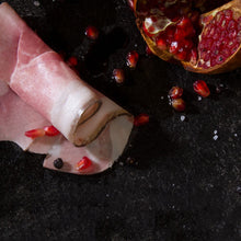 Carica l'immagine nel visualizzatore di Gallery, Prosciutto Cotto di Alta Qualità di Suino Nero di Calabria affettato