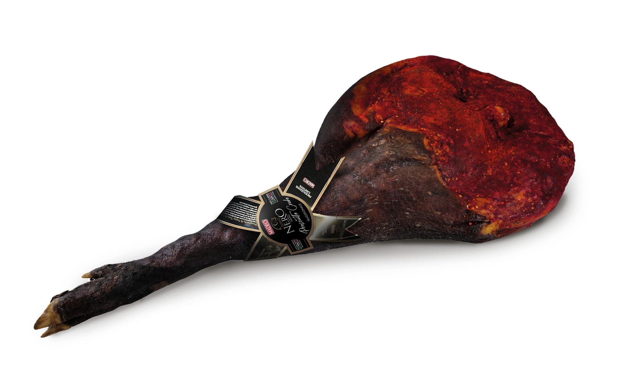 Prosciutto crudo di Suino Nero di Calabria intero – Filiera Madeo