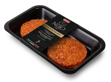 hamburger con nduja di suino nero di calabria 
