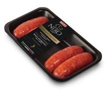 Carica l&#39;immagine nel visualizzatore di Gallery, SALSICCIA FRESCA CATENA DI SUINO NERO DI CALABRIA PICCANTE 
