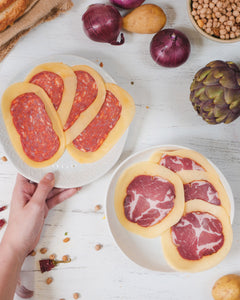 Provola-spianata piccante