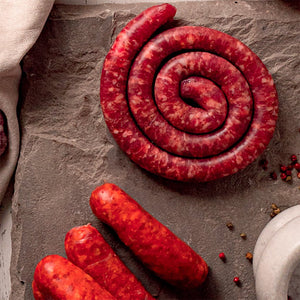 SALSICCIA FRESCA CATENA DI SUINO NERO DI CALABRIA PICCANTE ambient