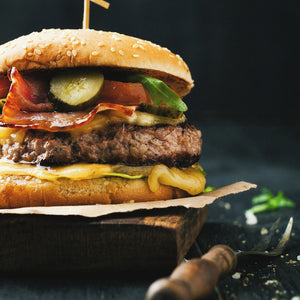 Hamburger con cipolla rossa di Tropea Calabria IGP