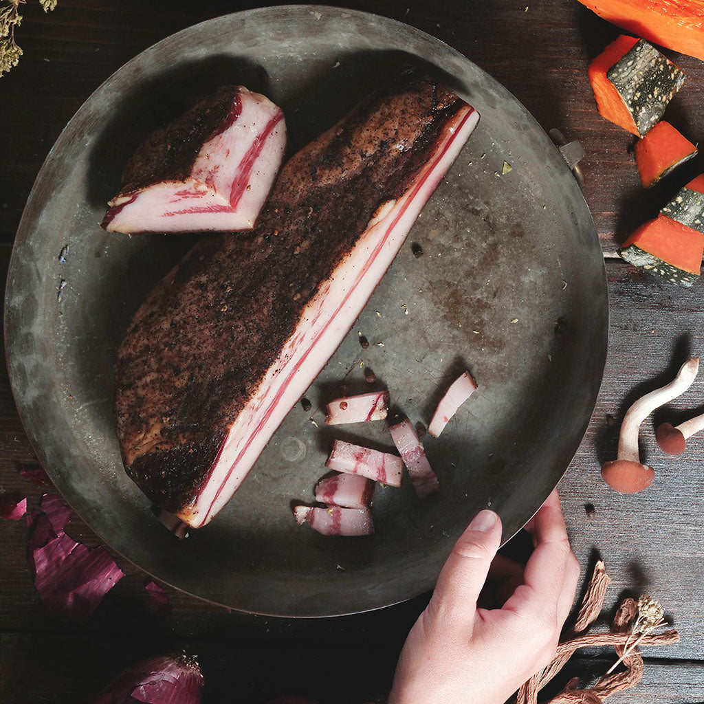 Guanciale di Suino Nero di Calabria 500 gr - immagine 2