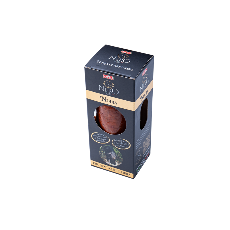 'Nduja di Suino Nero di Calabria Piccante da 250g