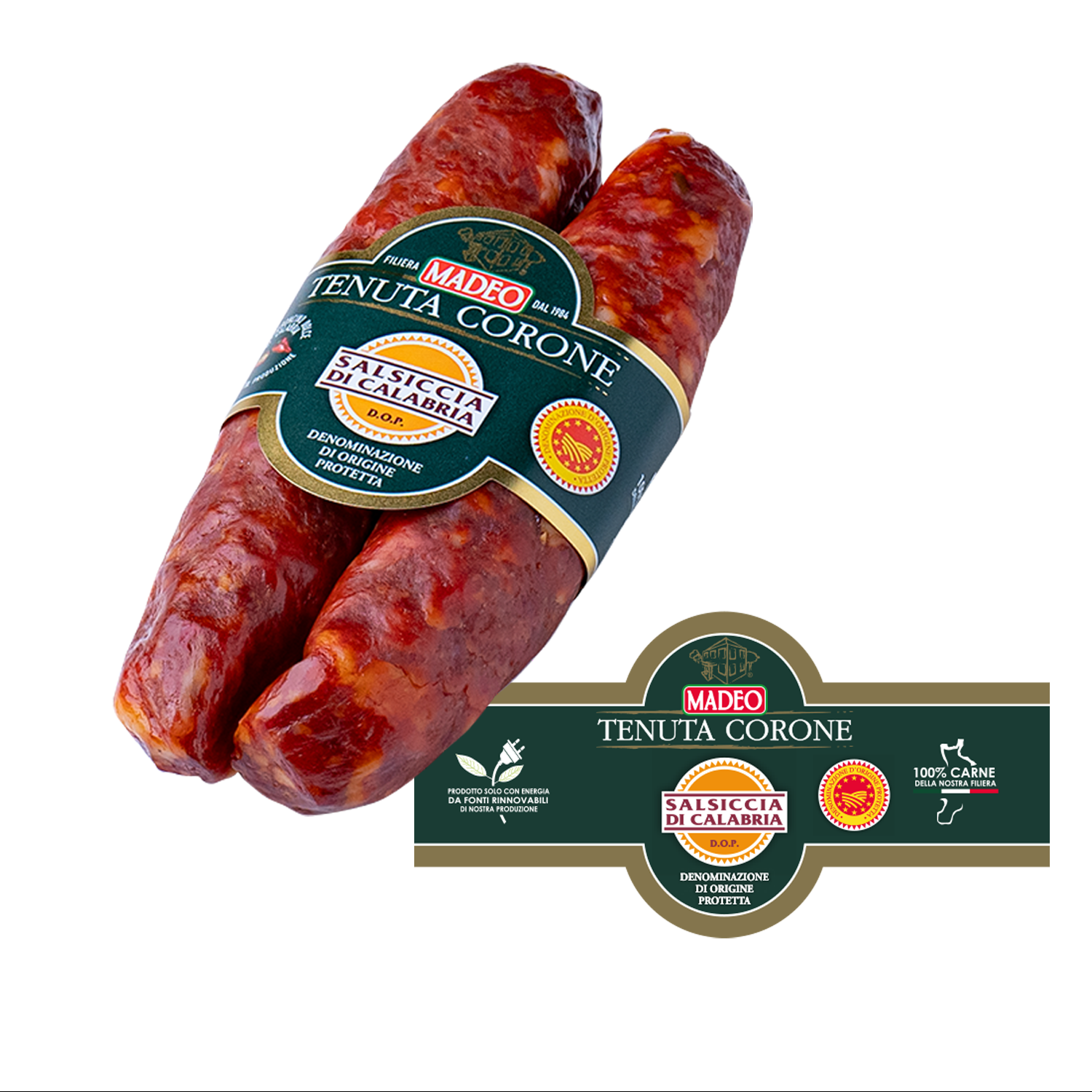 Salsiccia di Calabria D.O.P. Dolce - immagine 2