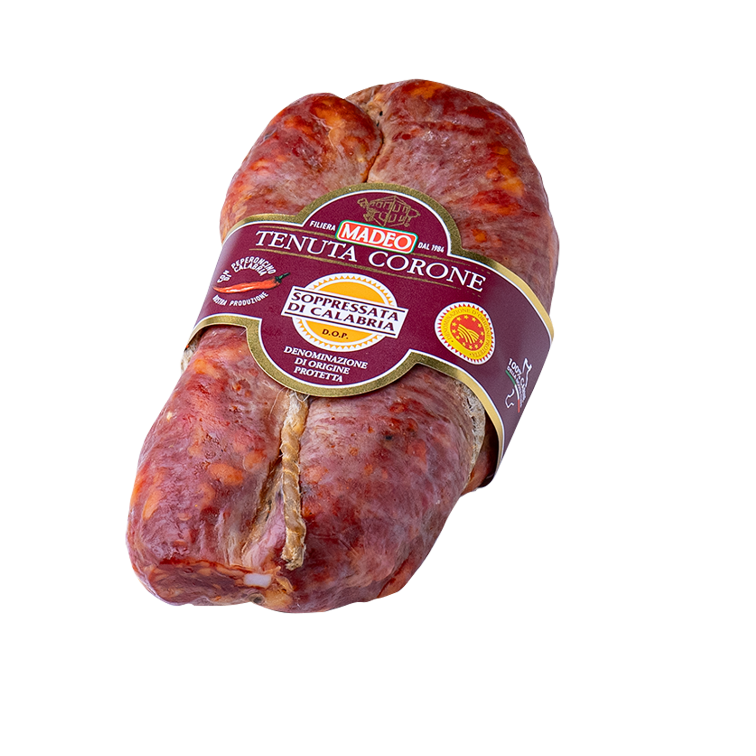 Soppressata di Calabria D.O.P. Piccante da 350g
