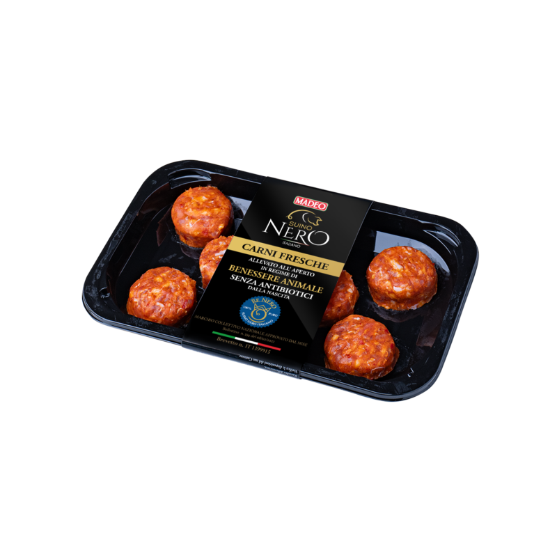 Mini-hamburger di Suino Nero di Calabria alla 'Nduja piccante