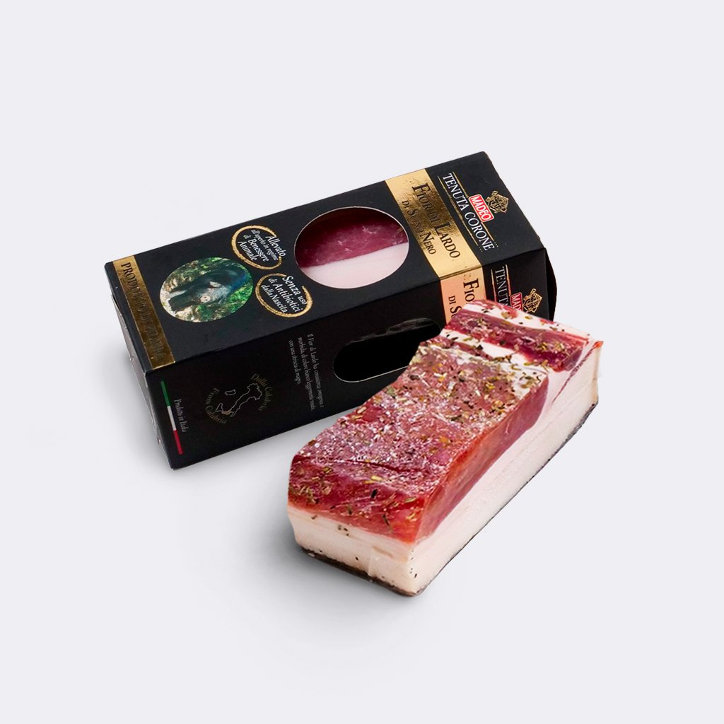 Box DELUXE Selezione di salumi interi di Suino Nero di Calabria 1,635 kg - immagine 7